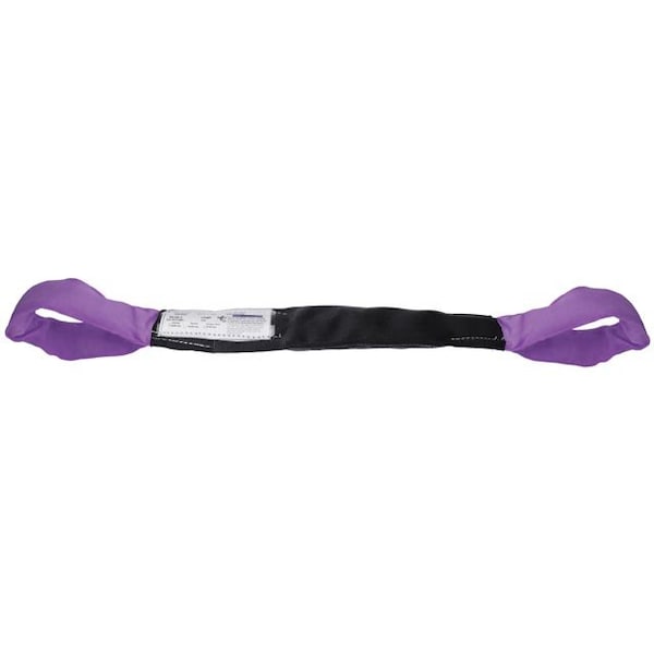 Polyester Round Eye & Eye Lifting Sling - 8' (Purple)